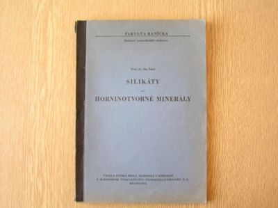 Silikáty - horninotvorné minerály, J.Šalát, 1964, 130 stran